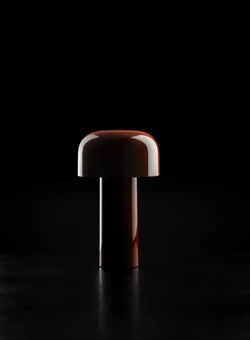 Candeeiro de mesa portátil Bellhop - Vermelho tijolo, IP54 (interior/exterior) - Flos