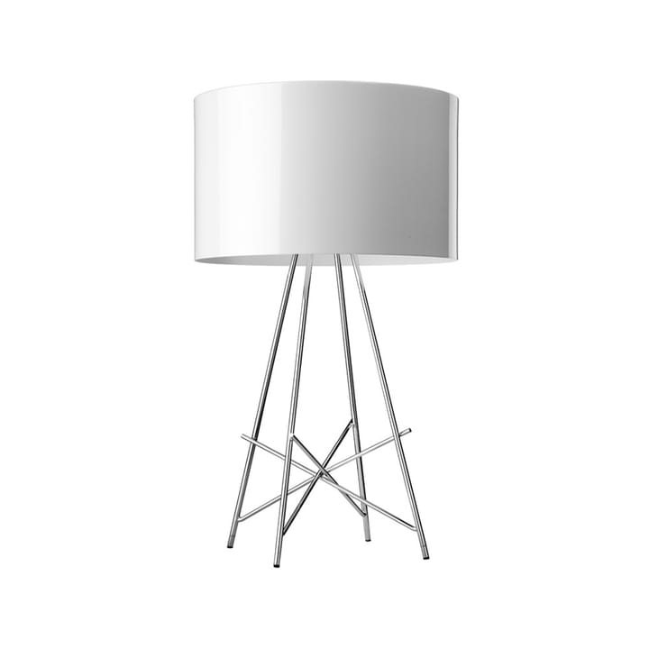 Candeeiro de mesa Ray T - Branco-cromado - Flos