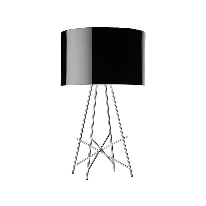 Candeeiro de mesa Ray T - Preto-cromado - Flos