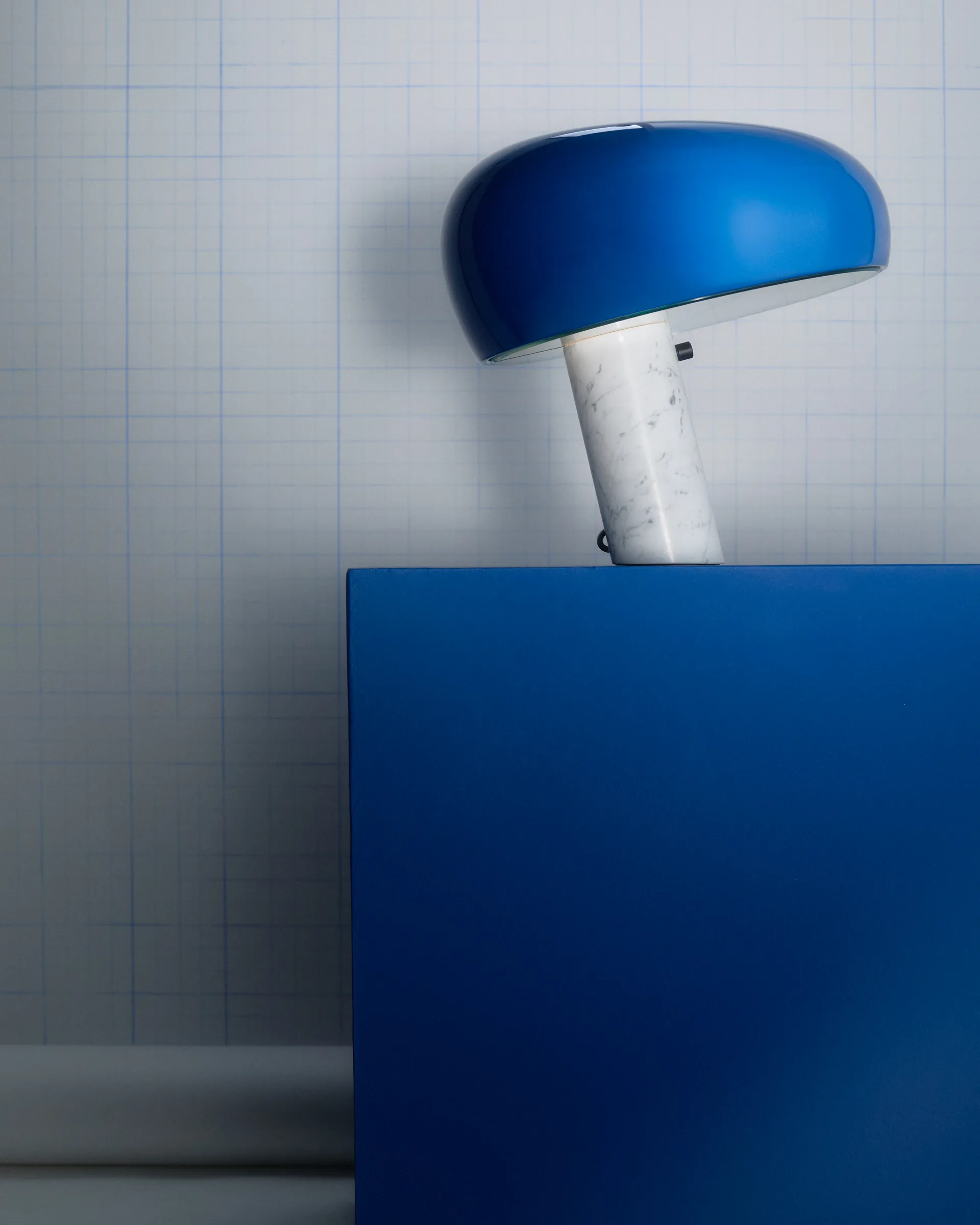 Candeeiro de mesa Snoopy, Navy blue Flos