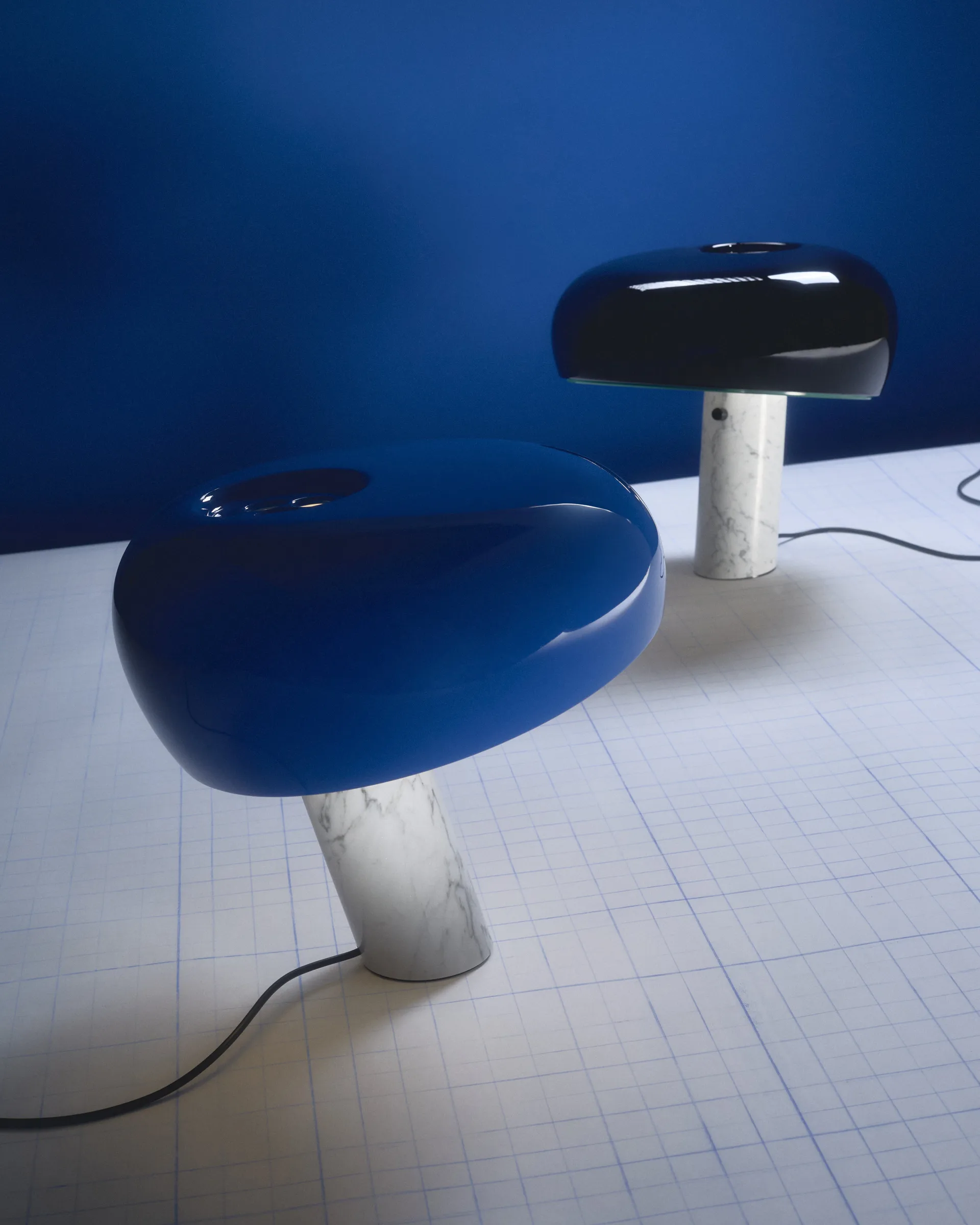 Candeeiro de mesa Snoopy, Navy blue Flos