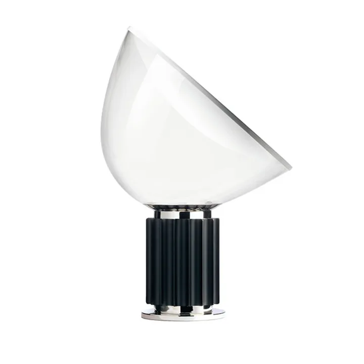Candeeiro de mesa Taccia LED 64,5 cm - Preto - Flos