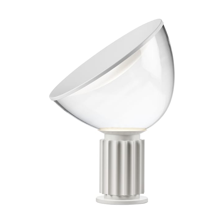 Candeeiro de mesa Taccia Small LED 48,5 cm - Copura de vidro fosco branca - Flos