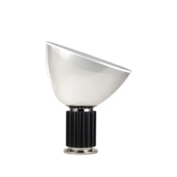 Candeeiro de mesa Taccia Small LED 48,5 cm - Cúpula de vidro preta - Flos