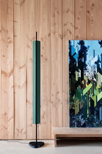 Candeeiro de pé EMI 170 cm - Deep green - Flos