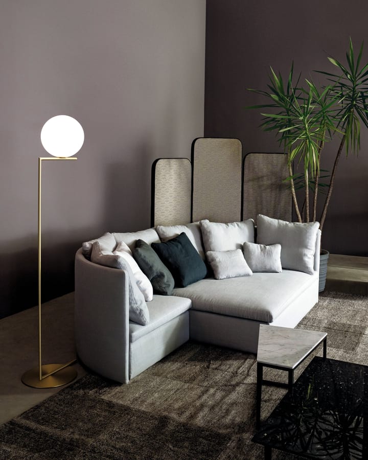 Candeeiro de pé IC F1 135 cm, Gold Flos