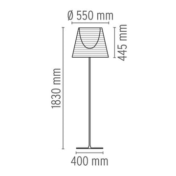 Candeeiro de pé KTribe F3 - undefined - Flos
