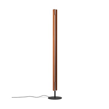 Candeeiro de pé Seki-han 226 cm - Heat treatened ash-black metal - Flos