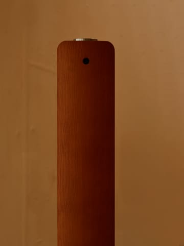 Candeeiro de pé Seki-han 226 cm - Heat treatened ash-black metal - Flos