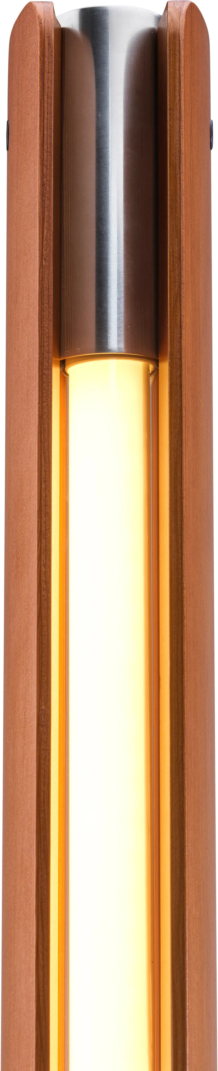 Candeeiro de pé Seki-han 226 cm, Heat treatened ash-black metal Flos