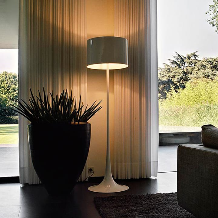 Candeeiro de pé Spun Light F, Preto Flos