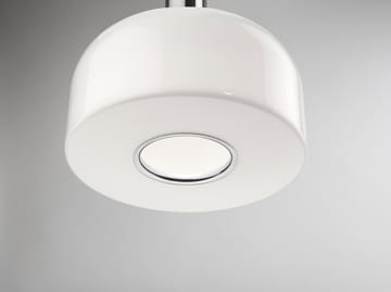 Candeeiro suspenso Bellhop Glass S1 - Bright aluminum - Flos