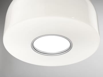 Candeeiro suspenso Bellhop Glass S2 - Bright aluminum - Flos