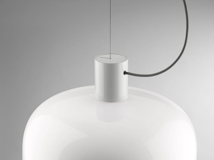 Candeeiro suspenso Bellhop Glass S2, White Flos