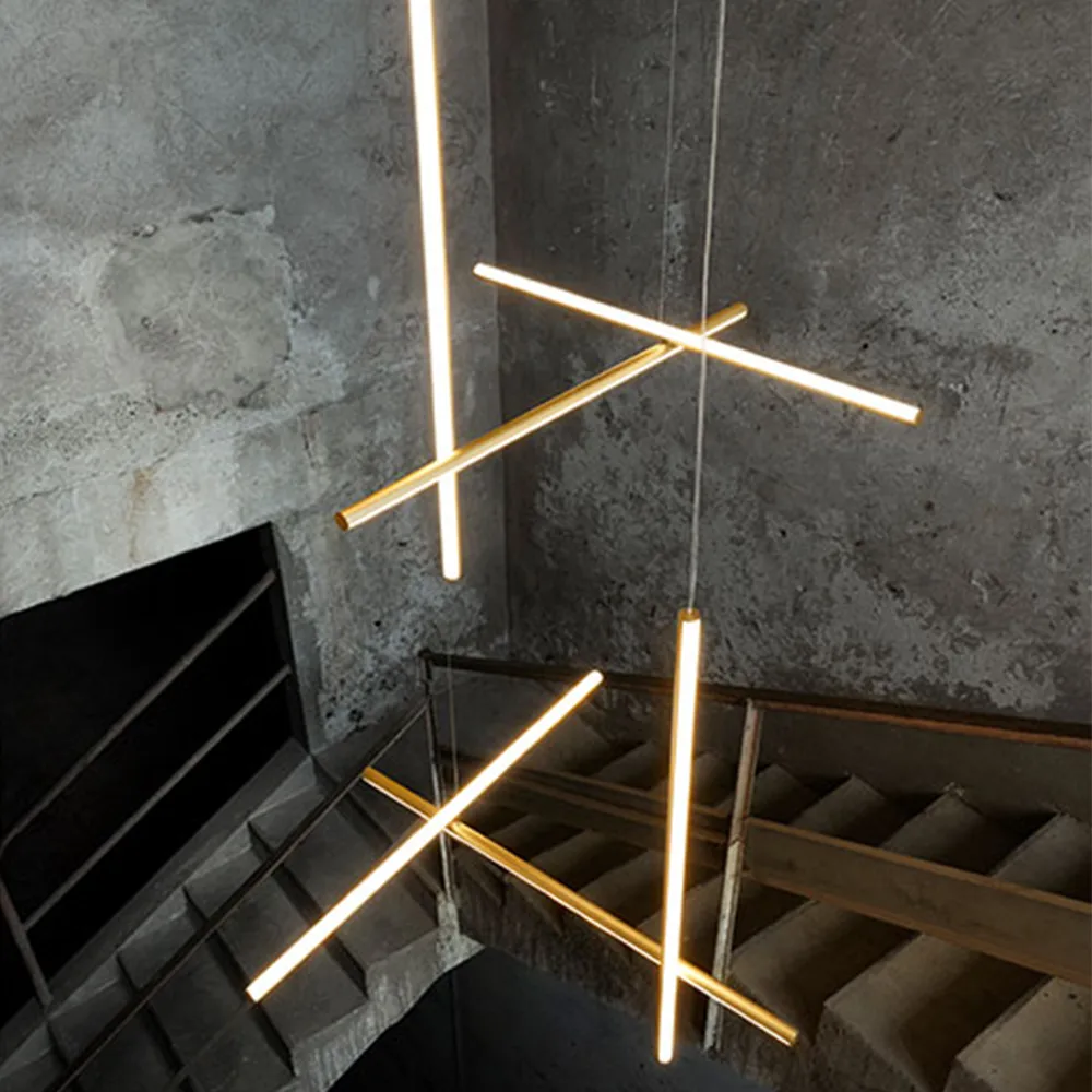 Candeeiro suspenso Coordinates S1, Latão Flos