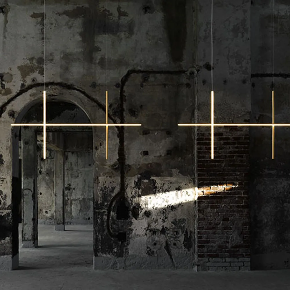 Candeeiro suspenso Coordinates S2, Latão Flos