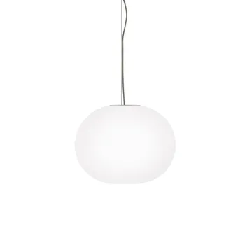 Candeeiro suspenso Glo-ball S1 - Vidro opala branco - Flos