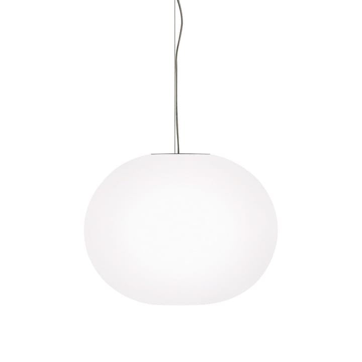 Candeeiro suspenso Glo-ball S2 - Vidro opala branco - Flos