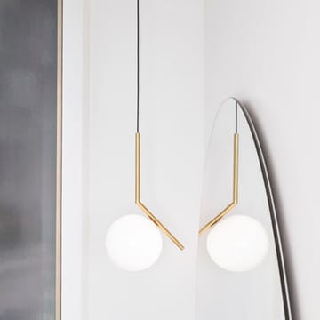 Candeeiro suspenso IC lights S2 - Cromado-opala - Flos
