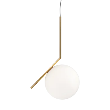 Candeeiro suspenso IC Lights S3 102,8 cm - Gold - Flos