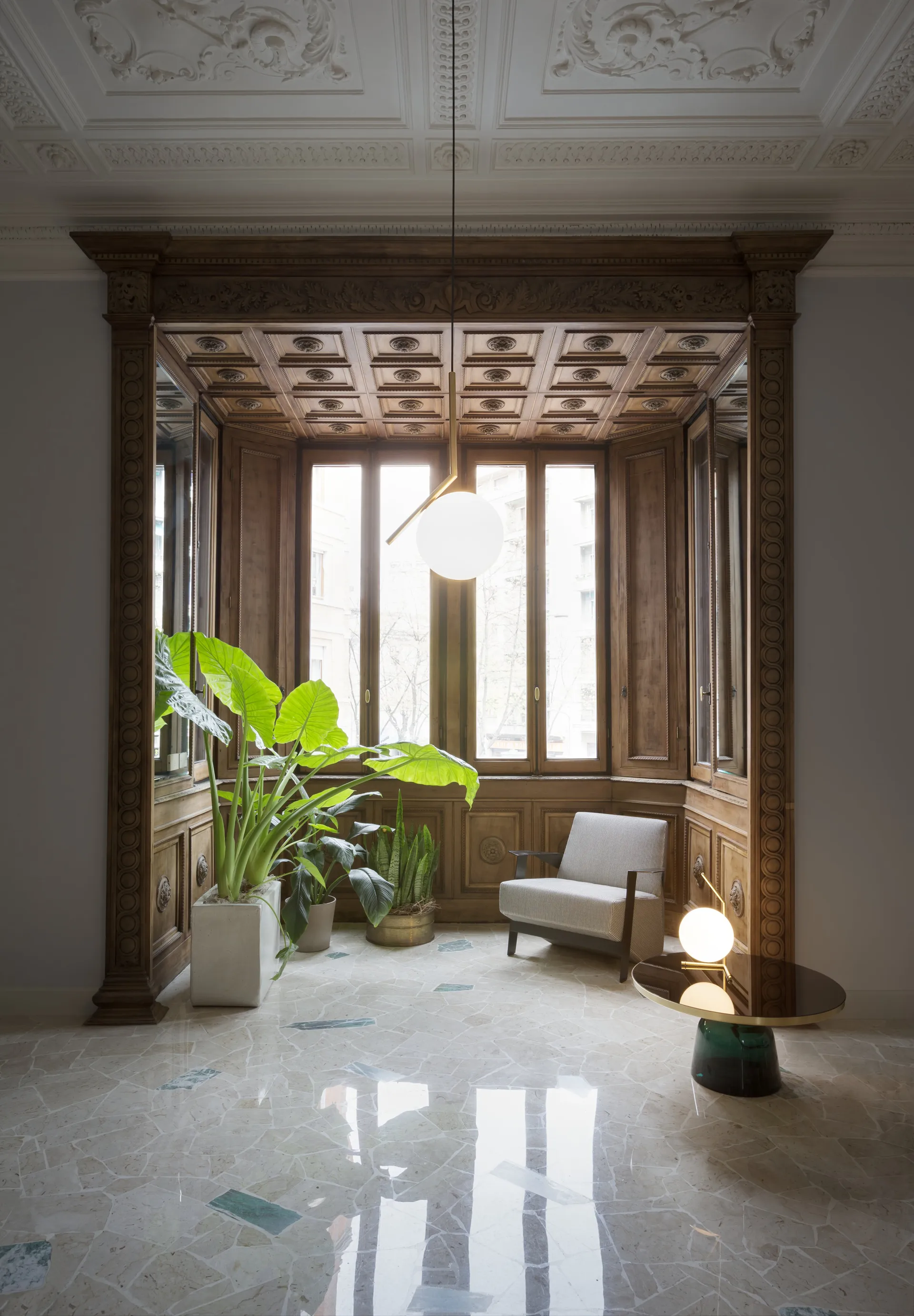 Candeeiro suspenso IC S2 70 cm, Gold Flos