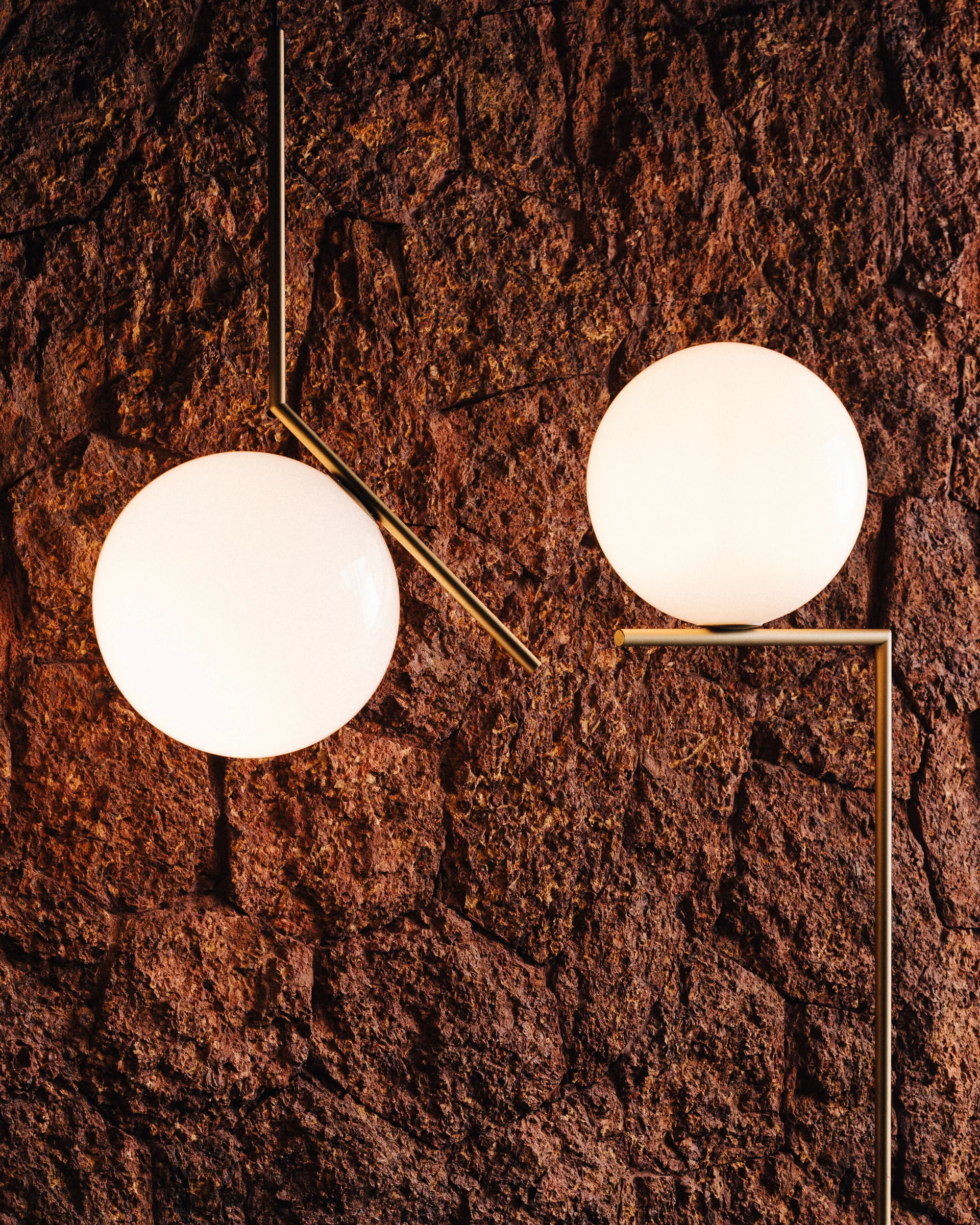 Candeeiro suspenso IC S2 70 cm, Gold Flos