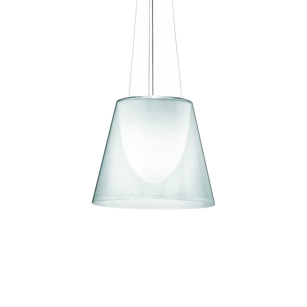 Candeeiro suspenso KTribe S2, Transparente Flos