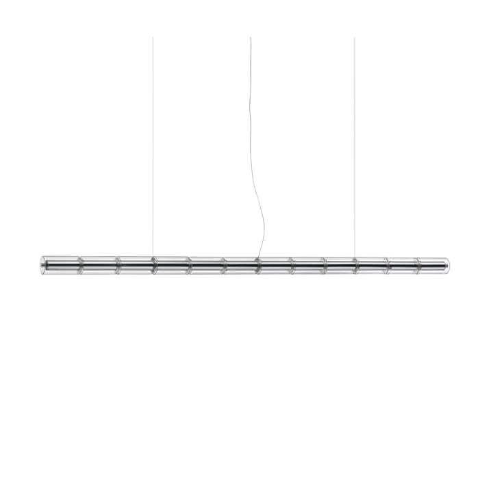 Candeeiro suspenso Luce Cilindrica S3 248,8 cm, Glass Flos