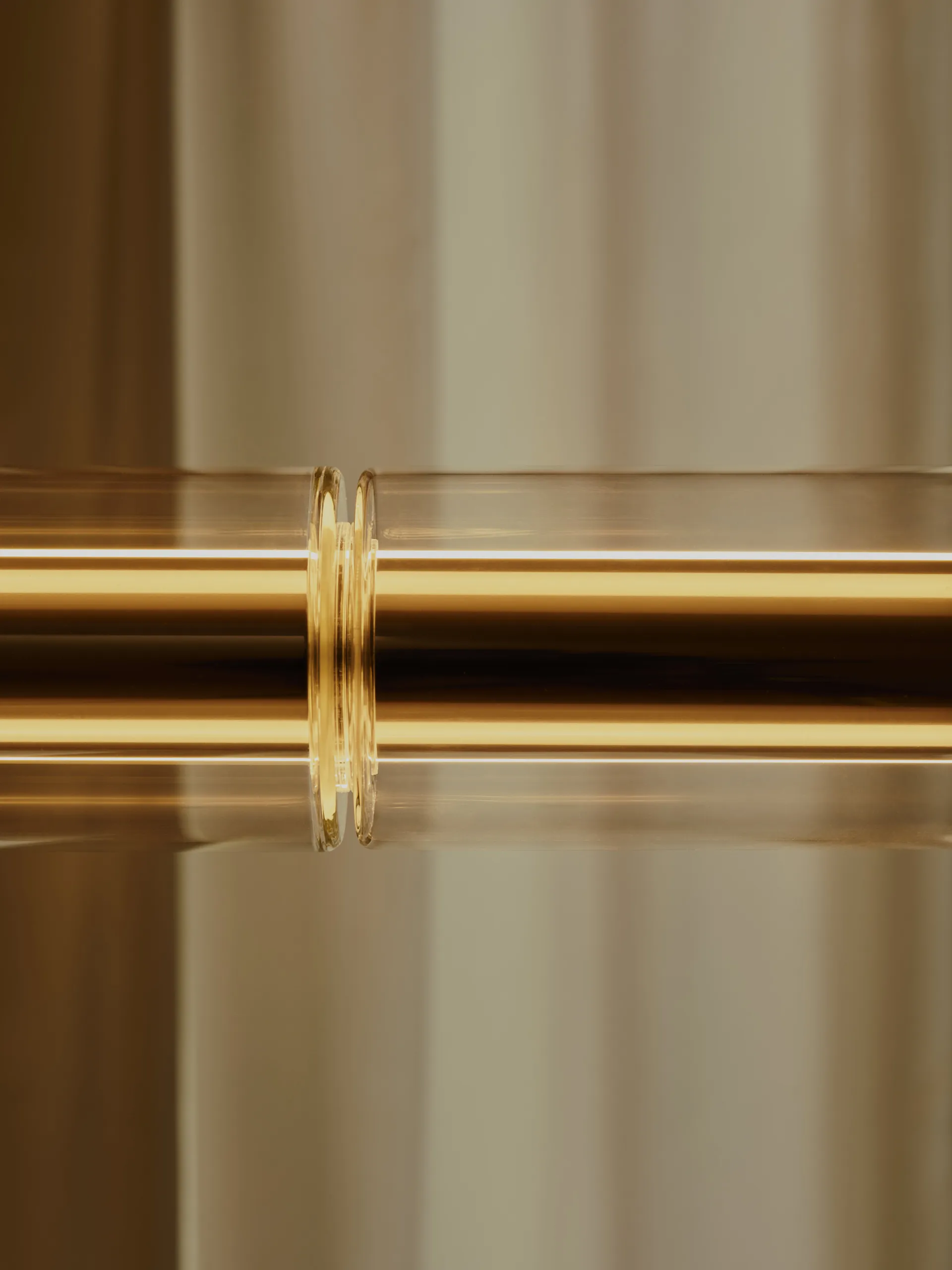 Candeeiro suspenso Luce Cilindrica S3 248,8 cm, Glass Flos