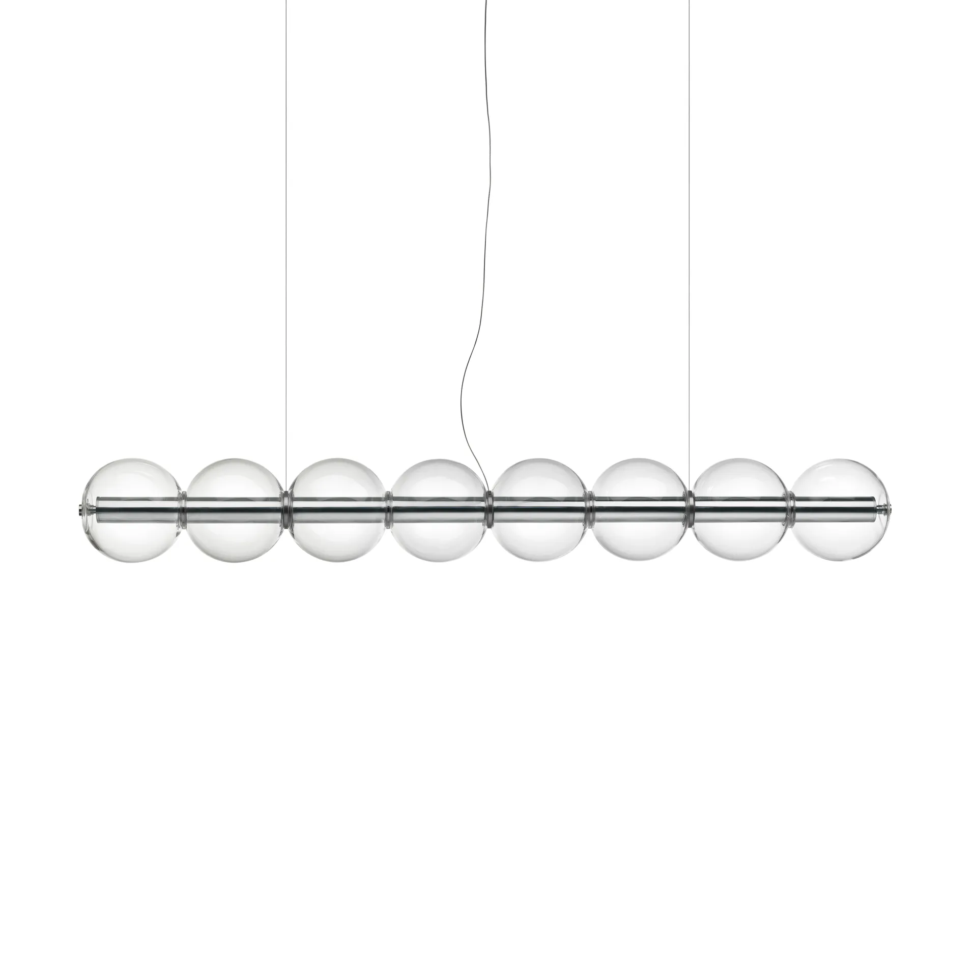 Candeeiro suspenso Luce Sferica S1 165,6 cm, Glass Flos