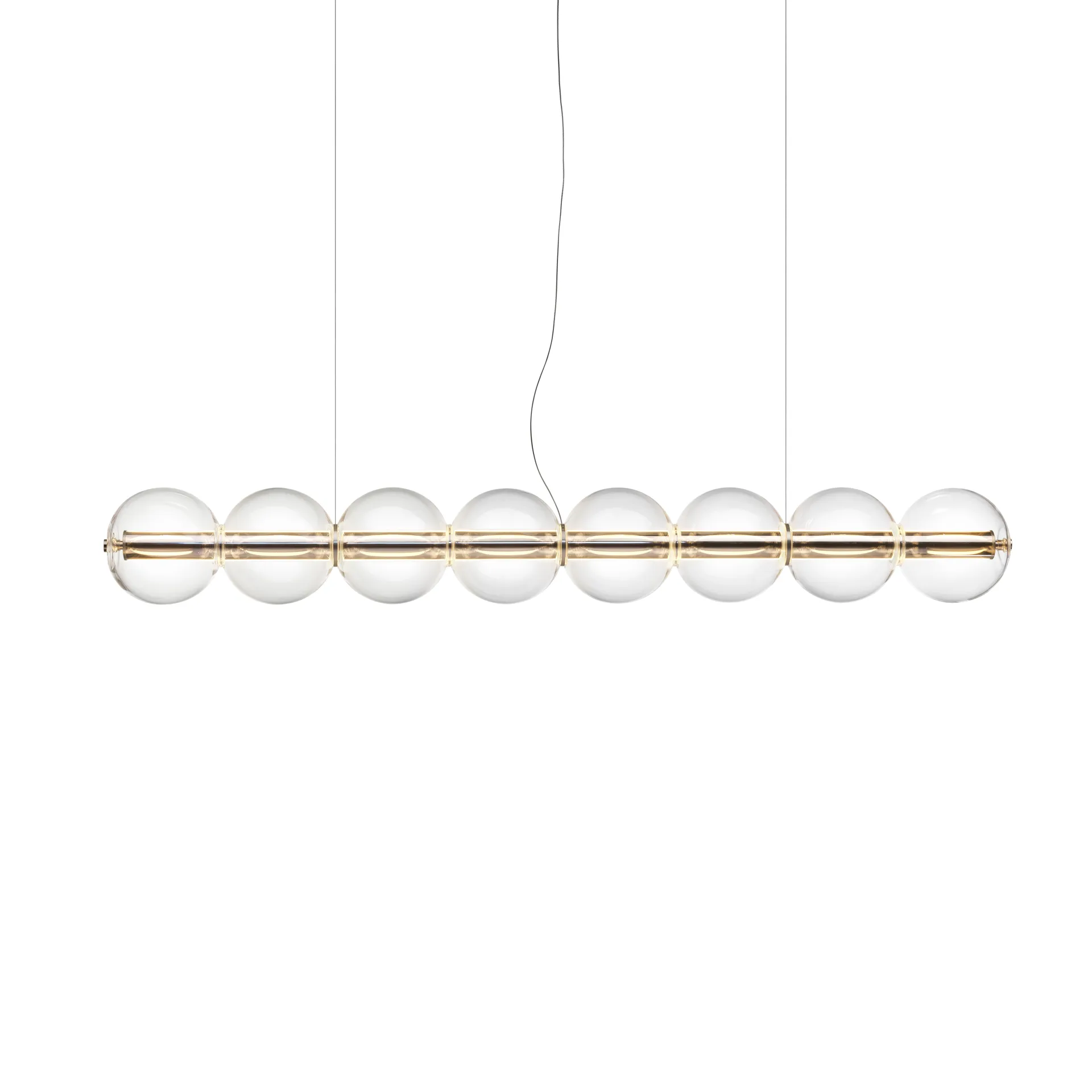 Candeeiro suspenso Luce Sferica S1 165,6 cm, Glass Flos