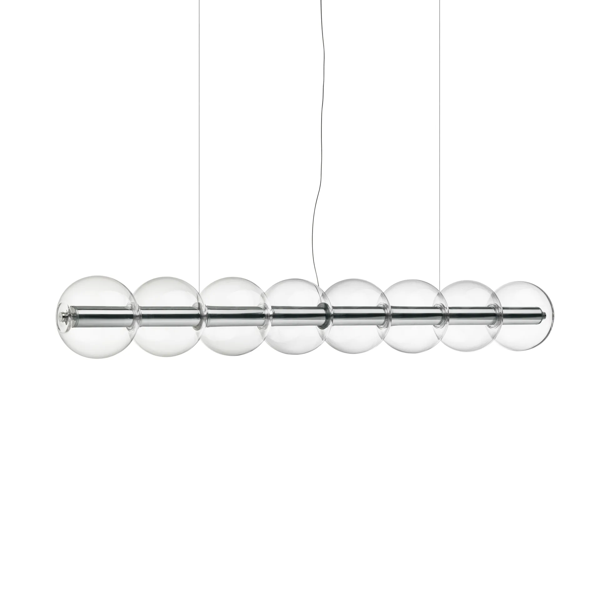 Candeeiro suspenso Luce Sferica S1 165,6 cm, Glass Flos