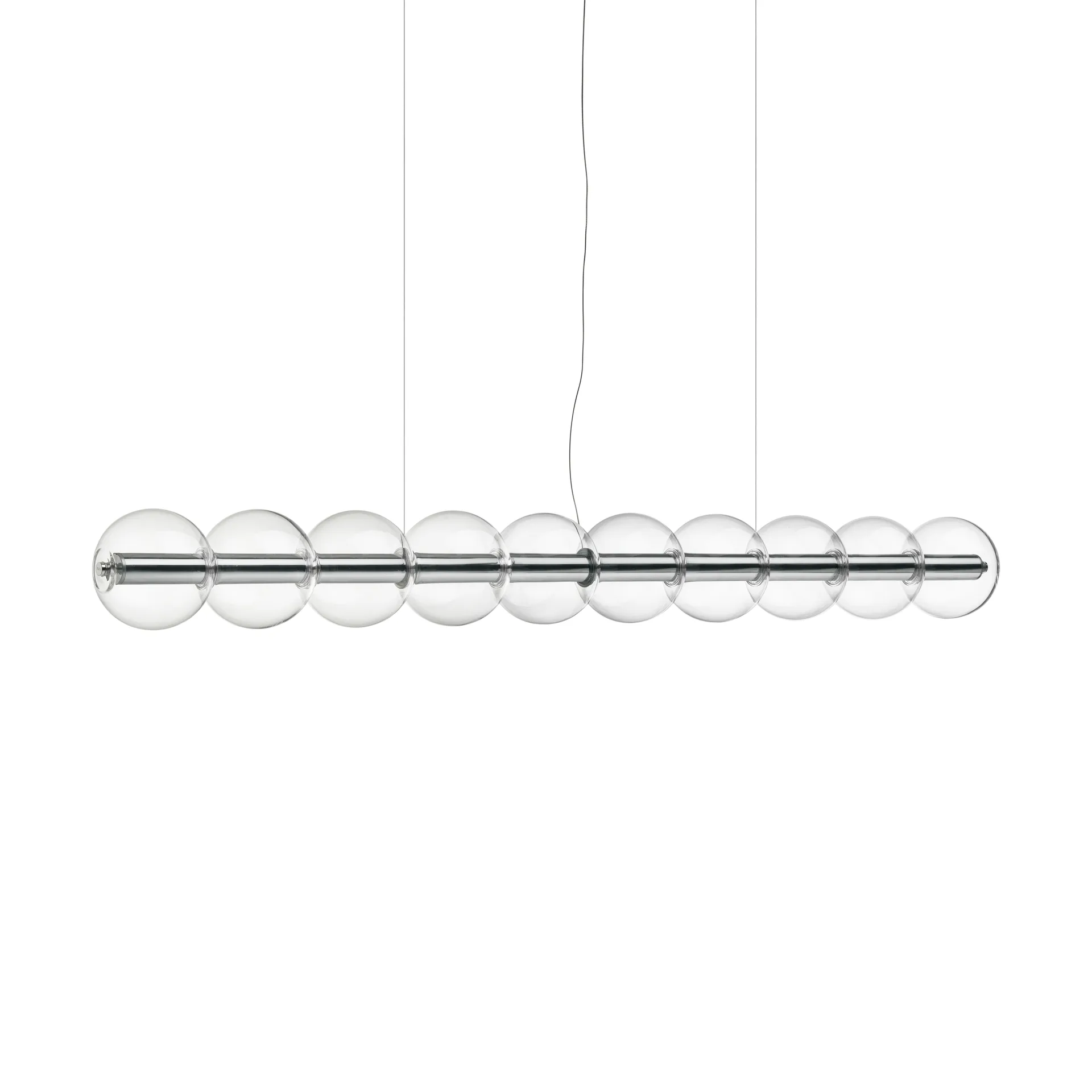 Candeeiro suspenso Luce Sferica S2 207,2 cm, Glass Flos