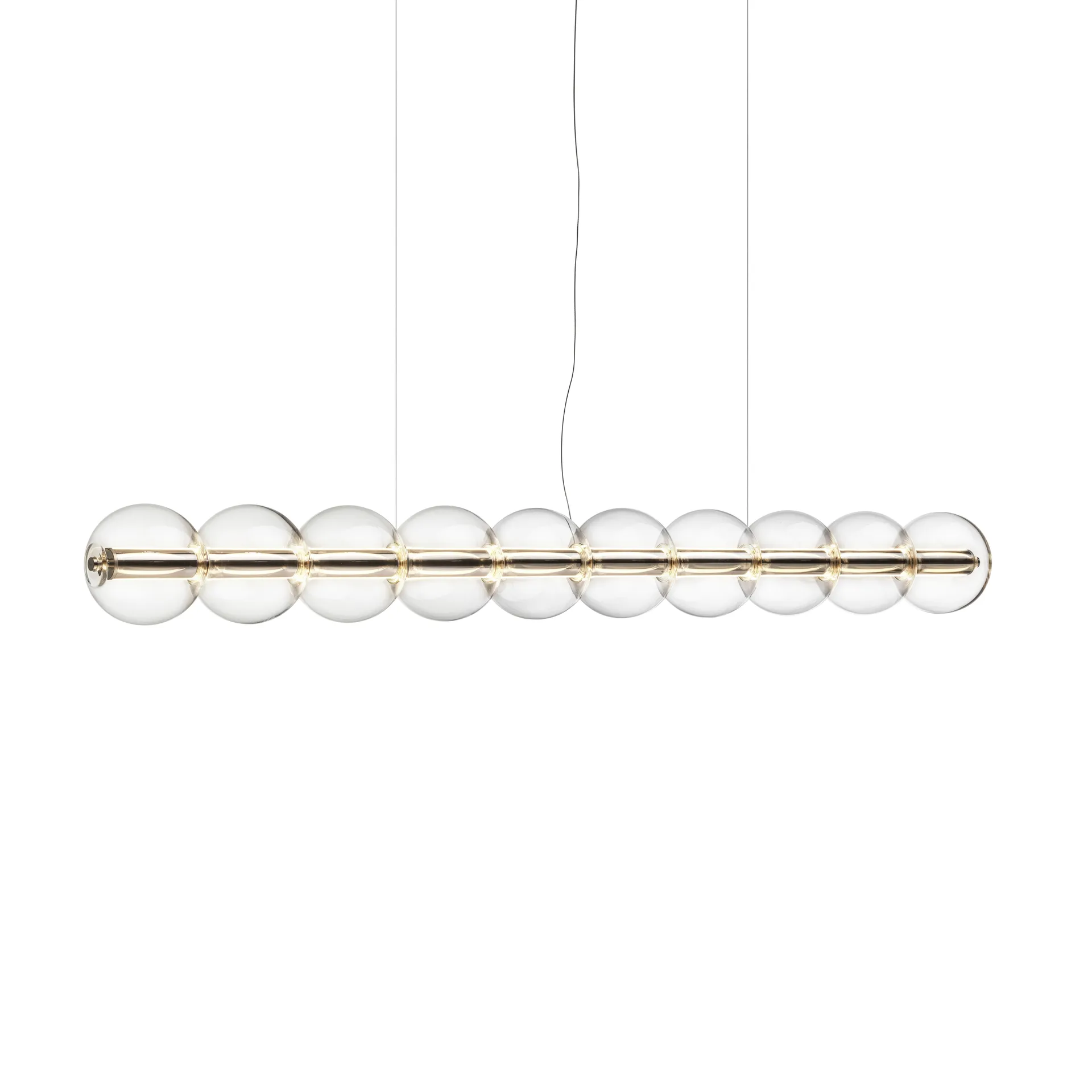Candeeiro suspenso Luce Sferica S2 207,2 cm, Glass Flos