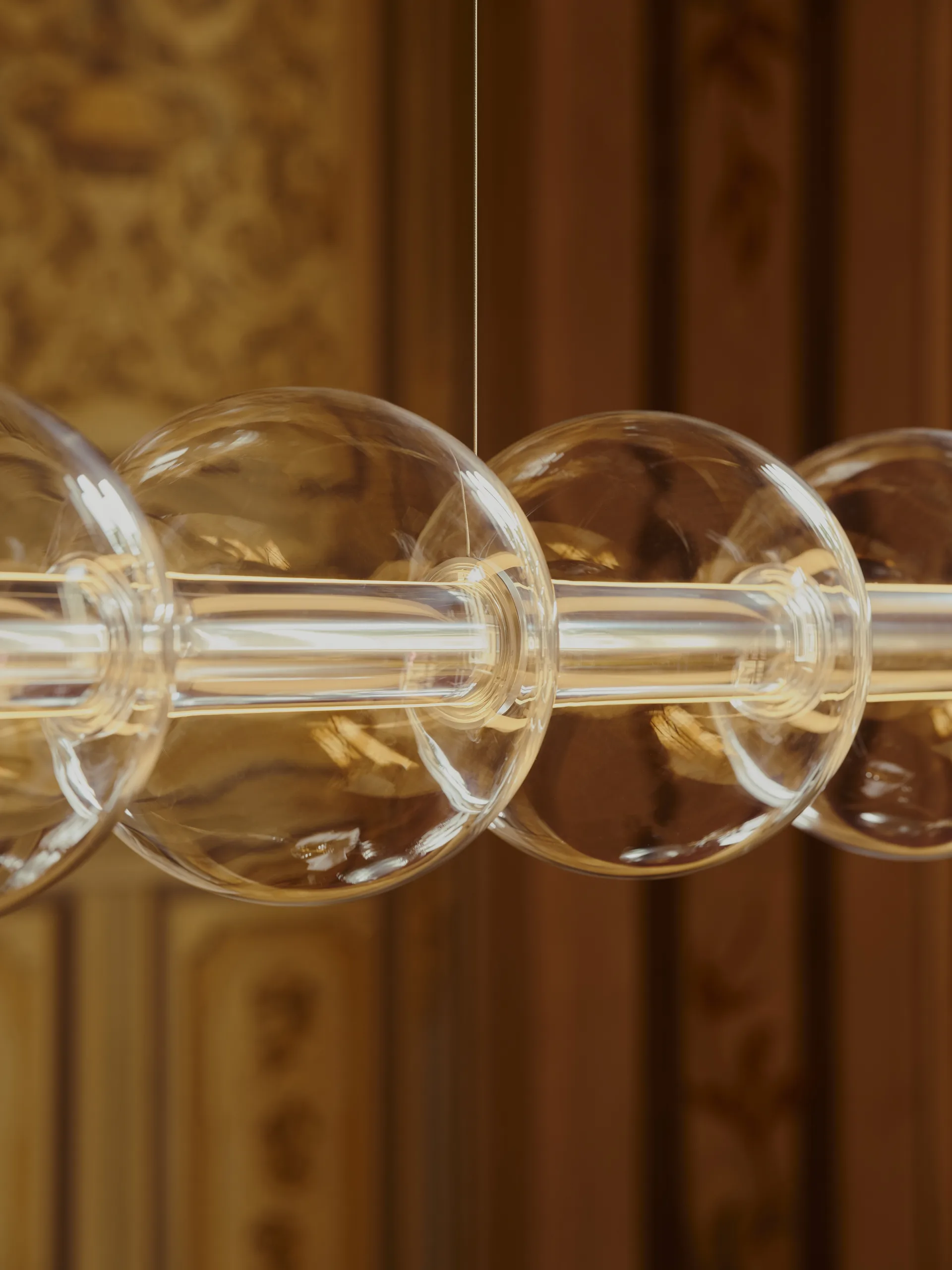 Candeeiro suspenso Luce Sferica S2 207,2 cm, Glass Flos