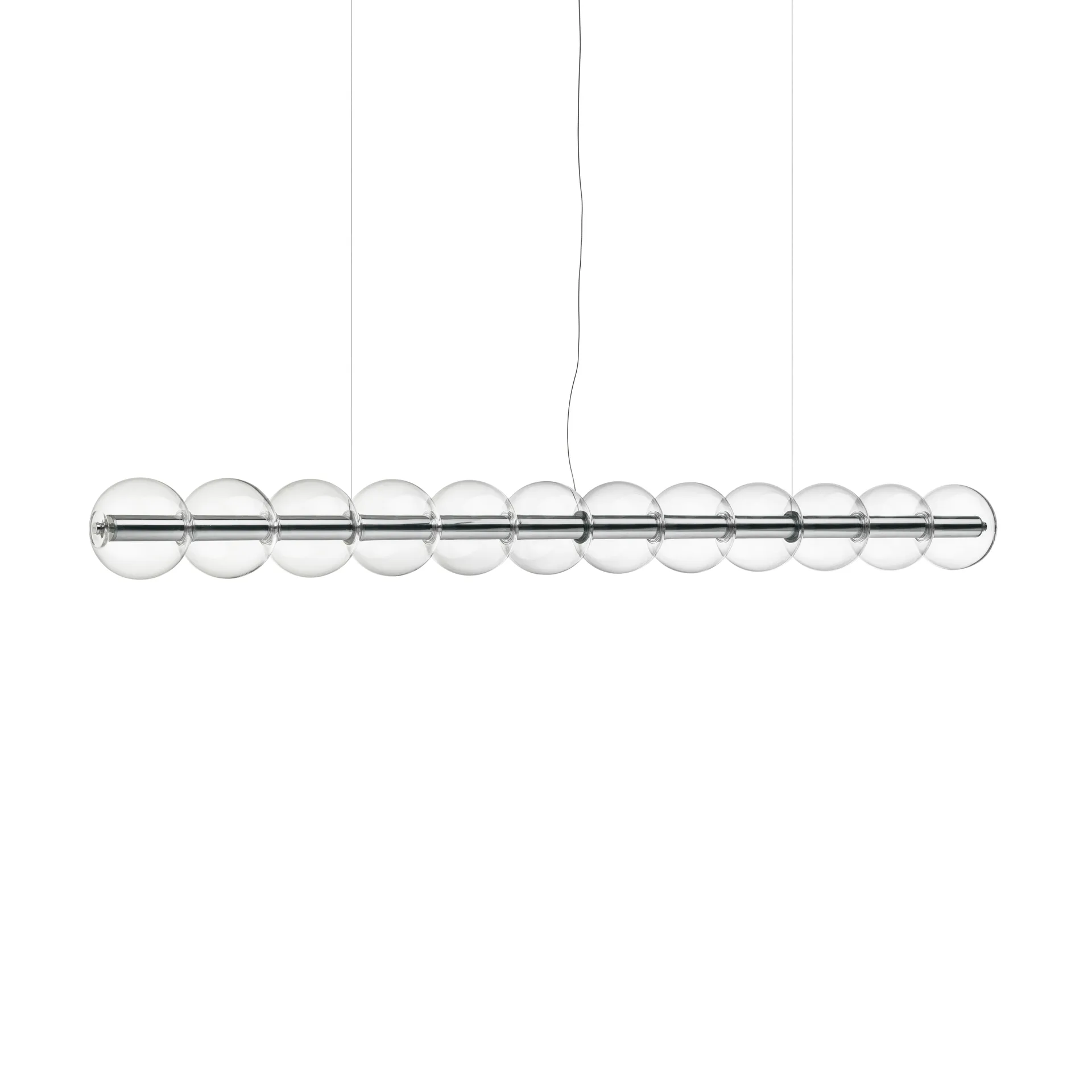 Candeeiro suspenso Luce Sferica S3 248,8 cm, Glass Flos