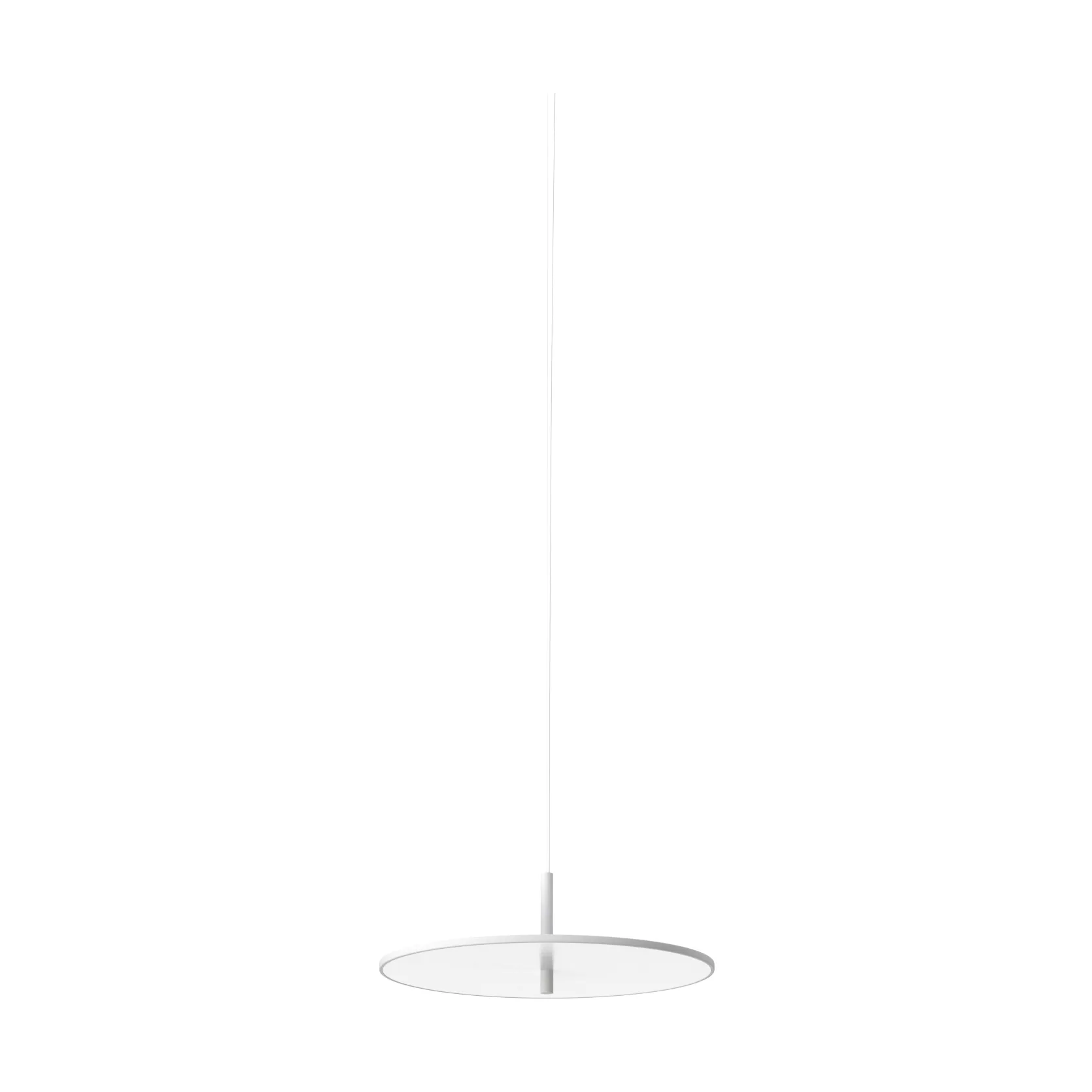 Candeeiro suspenso My Disc, Matte white Flos