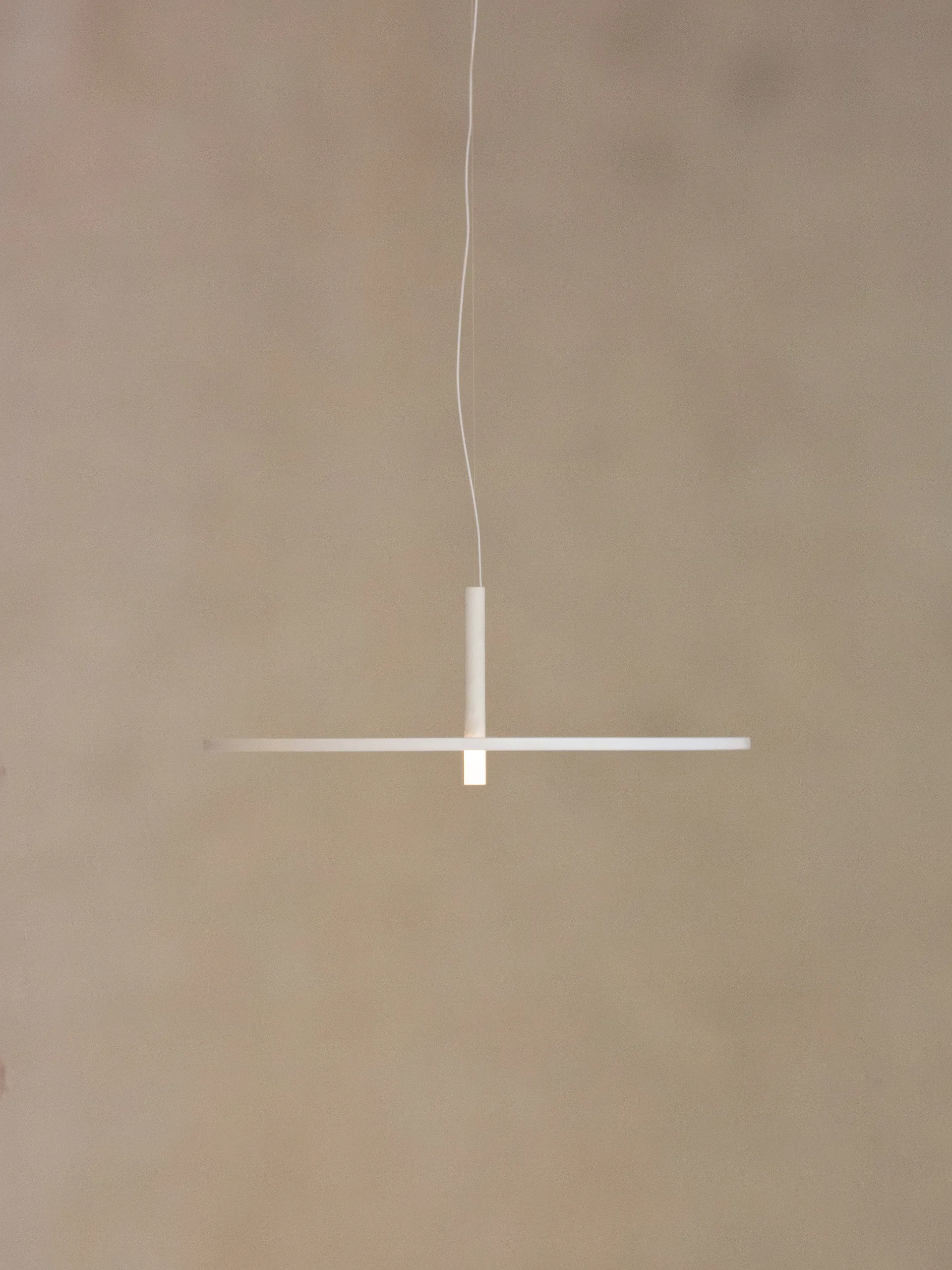 Candeeiro suspenso My Disc, Matte white Flos