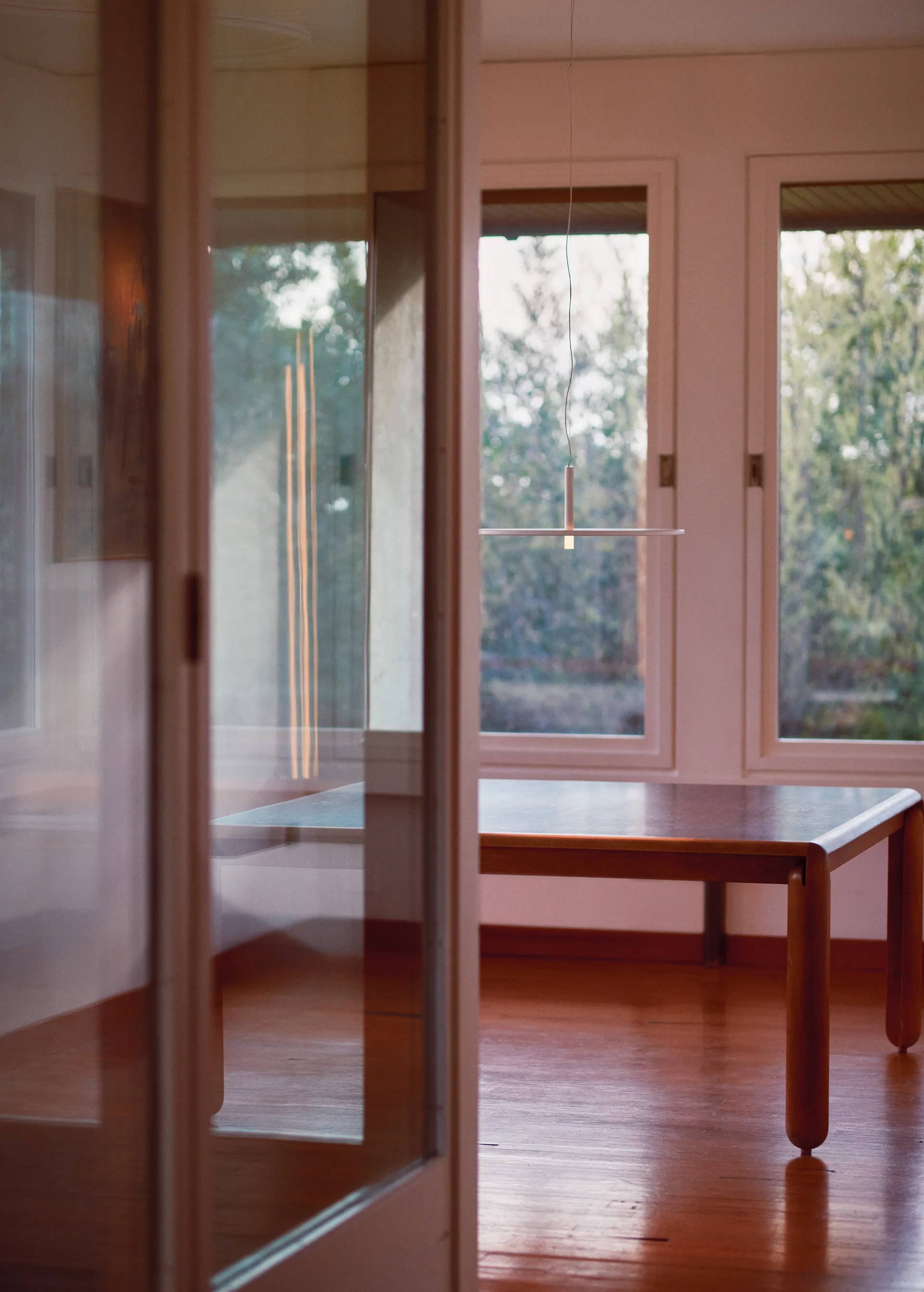 Candeeiro suspenso My Disc, Matte white Flos