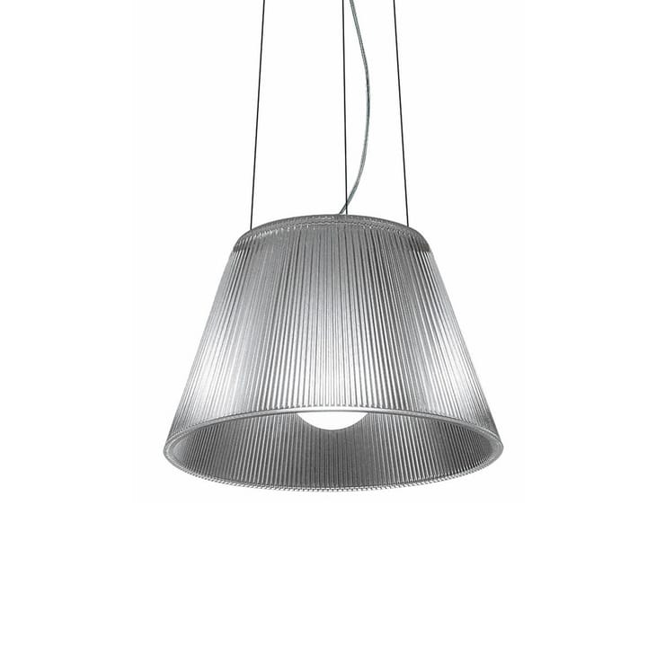 Candeeiro suspenso Romeo Moon S1 - Branco-vidro - Flos