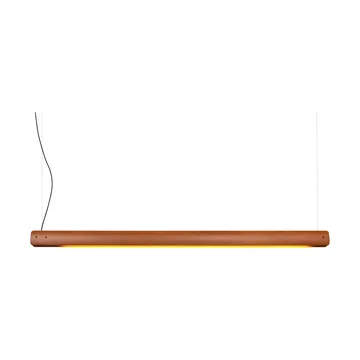 Candeeiro suspenso Seki-han 169,2 cm - Heat treatened ash-black metal - Flos