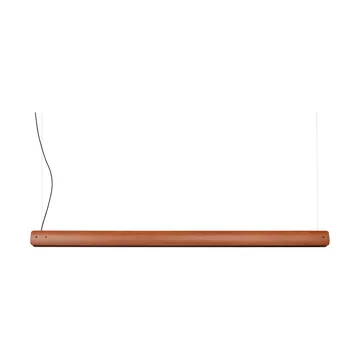Candeeiro suspenso Seki-han 169,2 cm - Heat treatened ash-black metal - Flos
