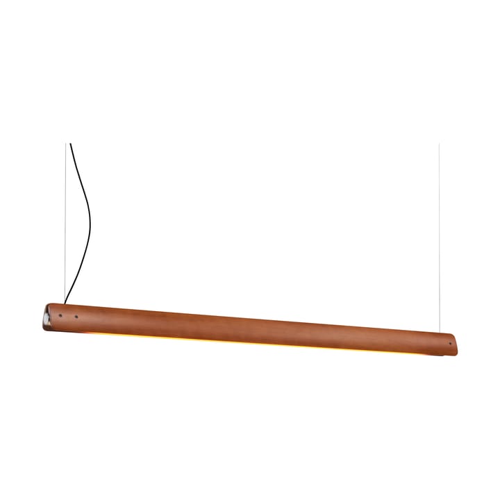 Candeeiro suspenso Seki-han 212,5 cm, Heat treatened ash-black metal Flos