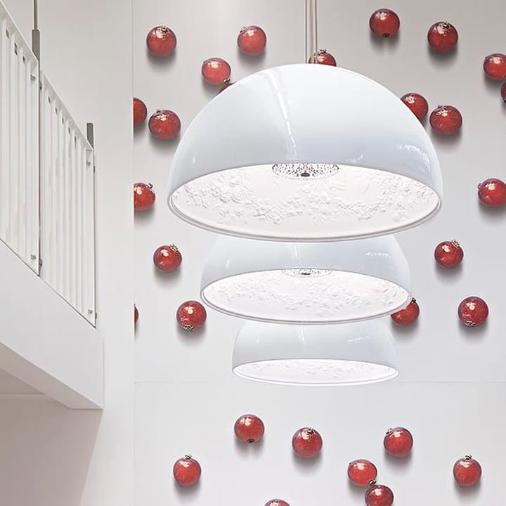 Candeeiro suspenso Skygarden 1, Castanho mate Flos