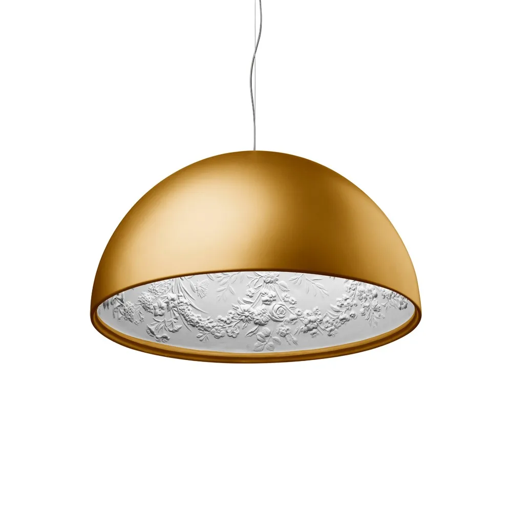 Candeeiro suspenso Skygarden 1, Dourado fosco Flos