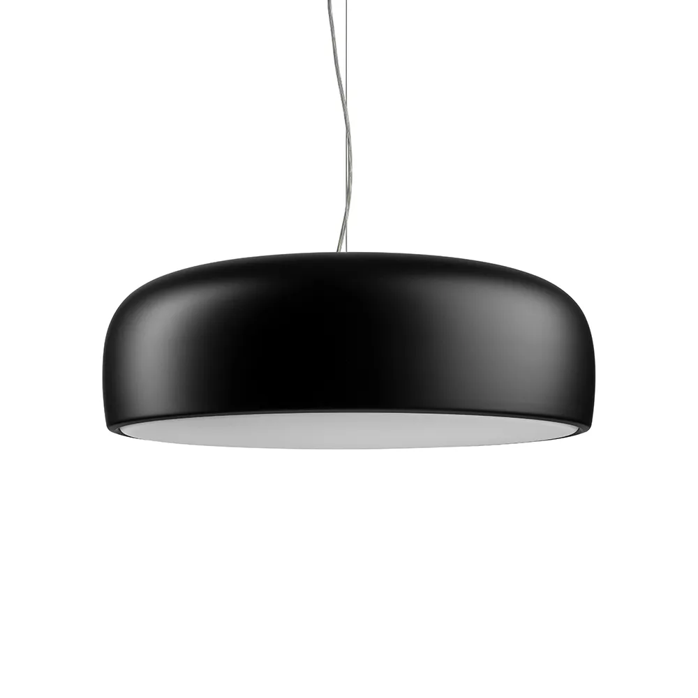 Candeeiro suspenso Smithfield S, Preto mate Flos