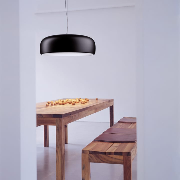 Candeeiro suspenso Smithfield S, Preto mate Flos