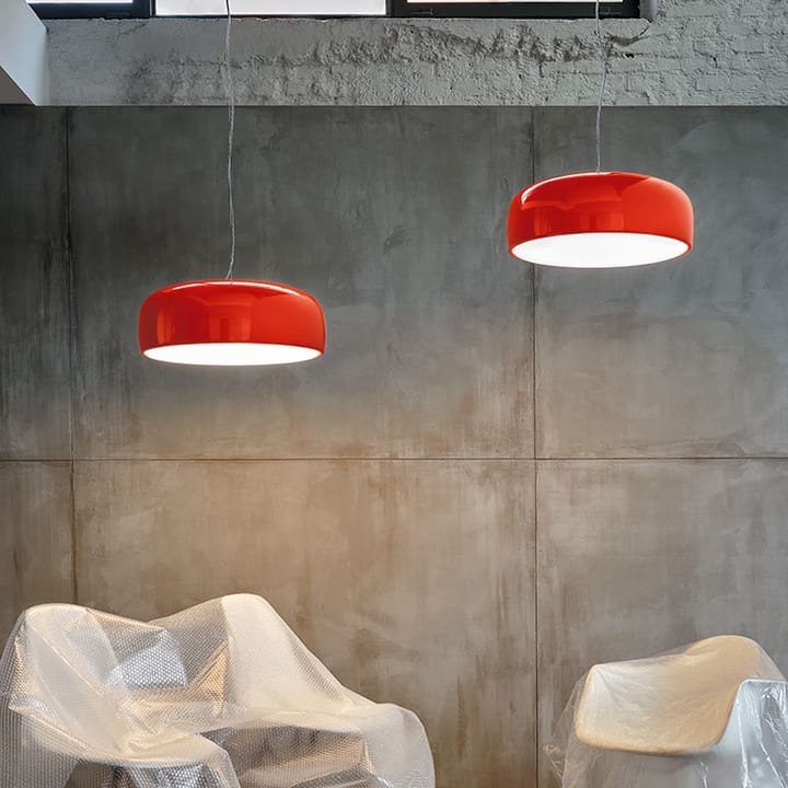 Candeeiro suspenso Smithfield S, Preto mate Flos