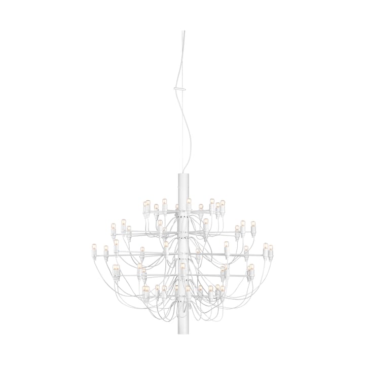Candelabro 2097 Sarfatti - Branco fosco 50 lâmpadas - Flos