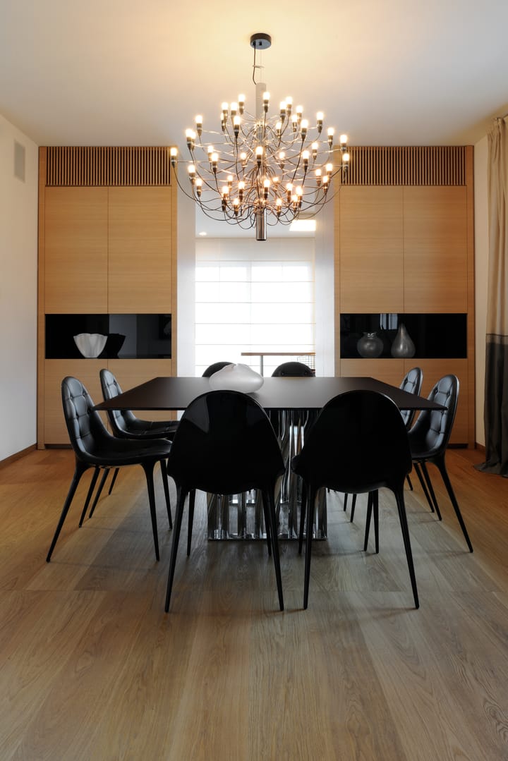 Candelabro 2097 Sarfatti, Cromo 50 lâmpadas Flos